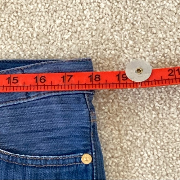 Sharkah Chakra Ladies Orcha blue Jeans - 9ct Gold Stud W32 L30- BNWT - Picture 13 of 17